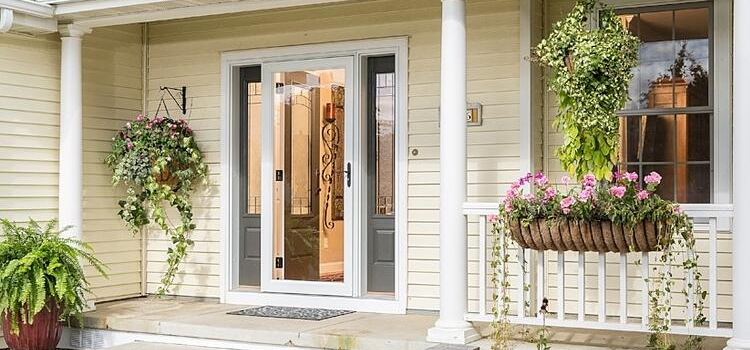 screen door installation in Woodside