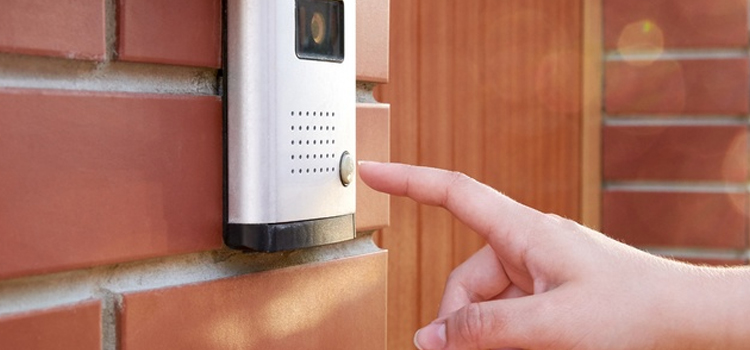 apartment door buzzer installation in Woodside
